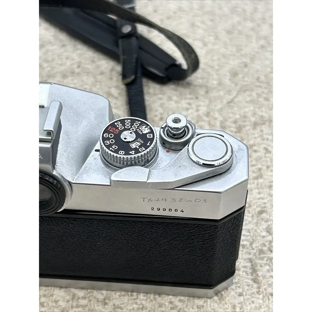 Konica Autoreflex T 35MM SLR FILM CAMERA Body - Untested